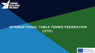 Interview with International Table Tennis Foundation Director on the foundation and its TES-D pilot