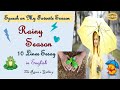 Speech On Rainy Season 10 Lines On My Favorite Season Monsoon Rainy Season Essay Rains Rainy Day