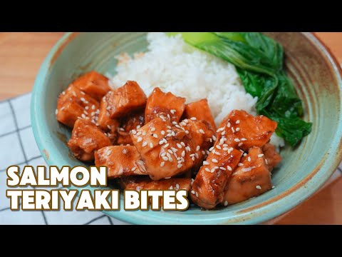Salmon Teriyaki Bites