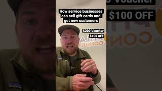 How to sell gift cards to get new customers for local service businesses