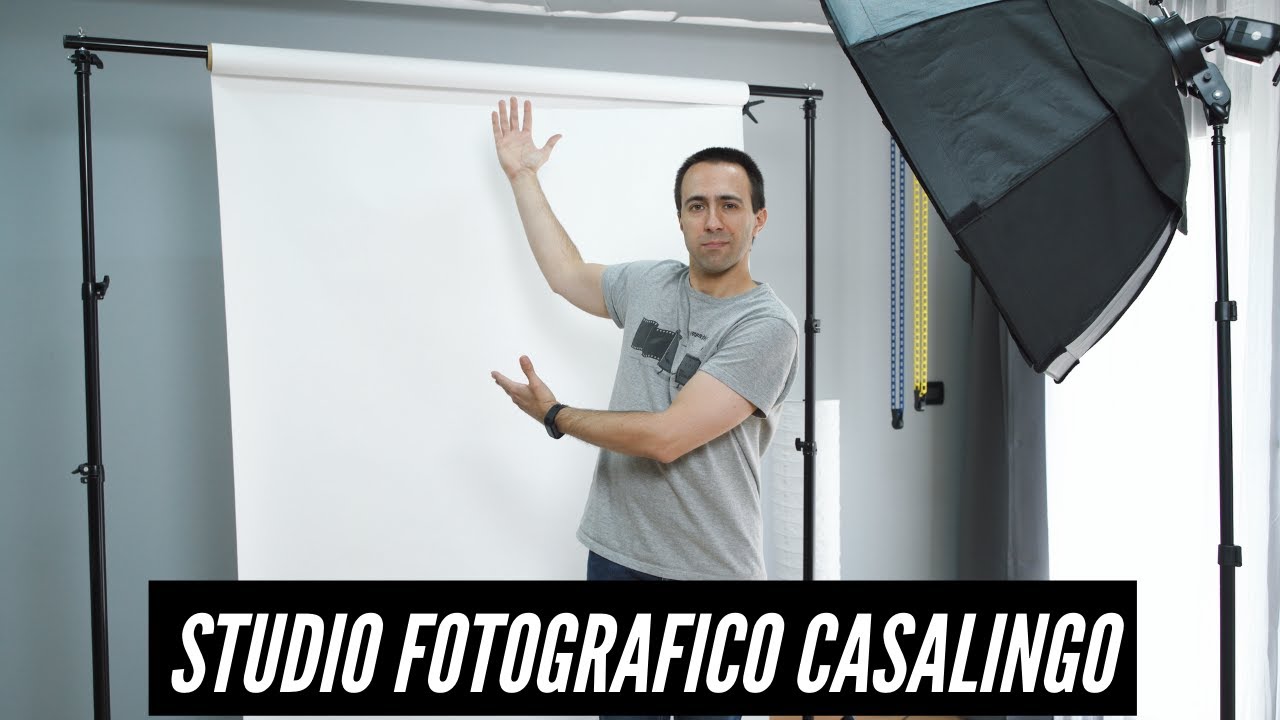 Come CREARE uno STUDIO FOTOGRAFICO IN CASA Tutto il necessario per una SALA POSA FAI DA TE!