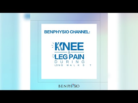 Knee and leg pain during long walk