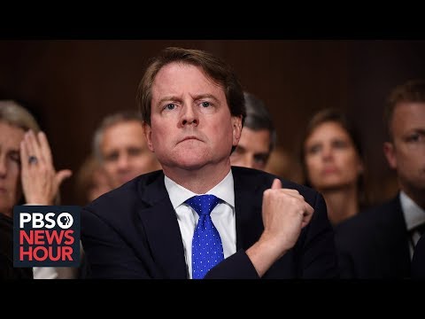 News Wrap: Judge rules former White House lawyer McGahn must testify to Congress