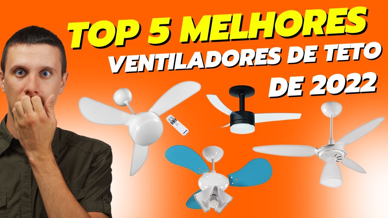 Top 5 Melhores Ventiladores de Teto de 2022