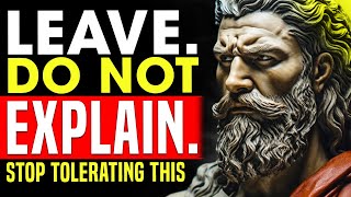 7 Places You Must Leave Immediately — The Power of Walking Away | Stoic Wisdom