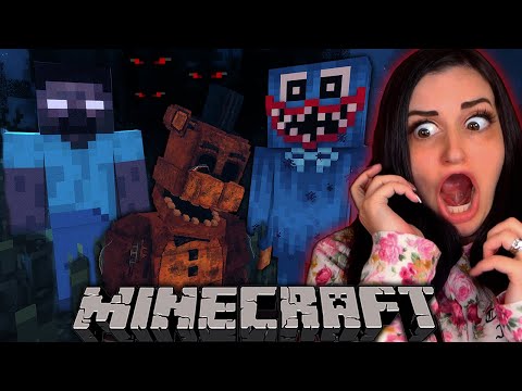 Minecraft ...but Everything is SCARY