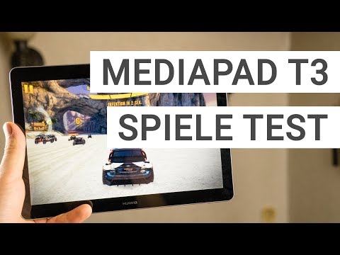 Huawei MediaPad T3 10 Spiele & Benchmark Test | Deutsch
