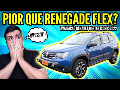 NOVO DUSTER - ÓTIMO SUV mas É MAIS LENTO que RENEGADE 1.8 FLEX? (Avaliação)