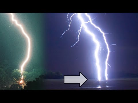 Does lightning go UP or DOWN? High-speed cameras show the answer!