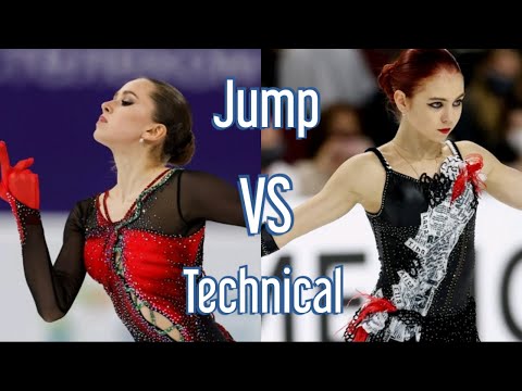 Whose jumping technique is better? Alexandra Trusova VS Kamila Valieva.