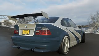Forza Horizon 4 - Testing BMW M3 GTR (Custom Build)
