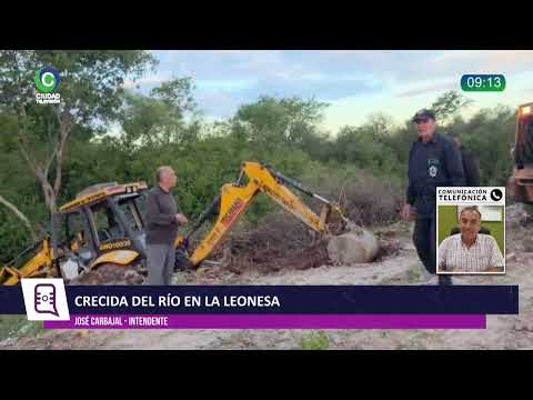 CRECIDA DEL RÍO EN LA LEONESA
