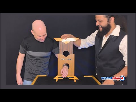 Plate thru Arm Cutter Magic Trick Illusion Guillotine Wrist