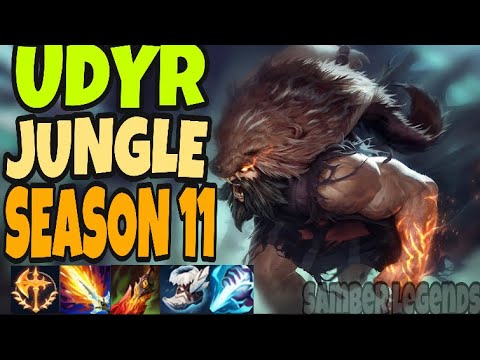 UDYR HOW TO PLAY JUNGLE  SEASON 11 JUNGLE GAMEPLAY l League of Legends