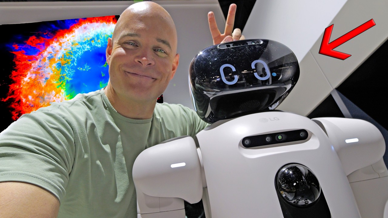 I was not ready for LG's new Robot