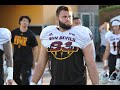 DL Michael Matus DB Timarcus Davis And OL Ben Scott Discuss Preseason Preparedness