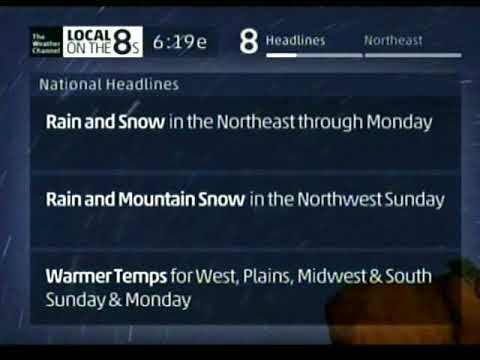 Weather Channel January/February 2018 Morning 1 - 10
