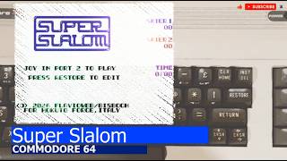 Commodore 64 -=Super Slalom=-