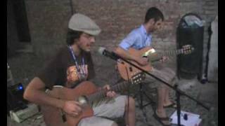 Men in a suitcase - &quot;It&#39;s probably me&quot; (busker version)