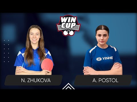 13:15 Nadiia Zhukova - Anastasiia Postol West 2 WIN CUP 01.03.2024 | TABLE TENNIS WINCUP