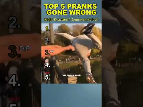 TOP 5 PRANKS GONE WRONG!😱💀