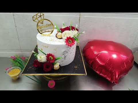flower Decorative cake.  ll sharik chef.  ll.#cake