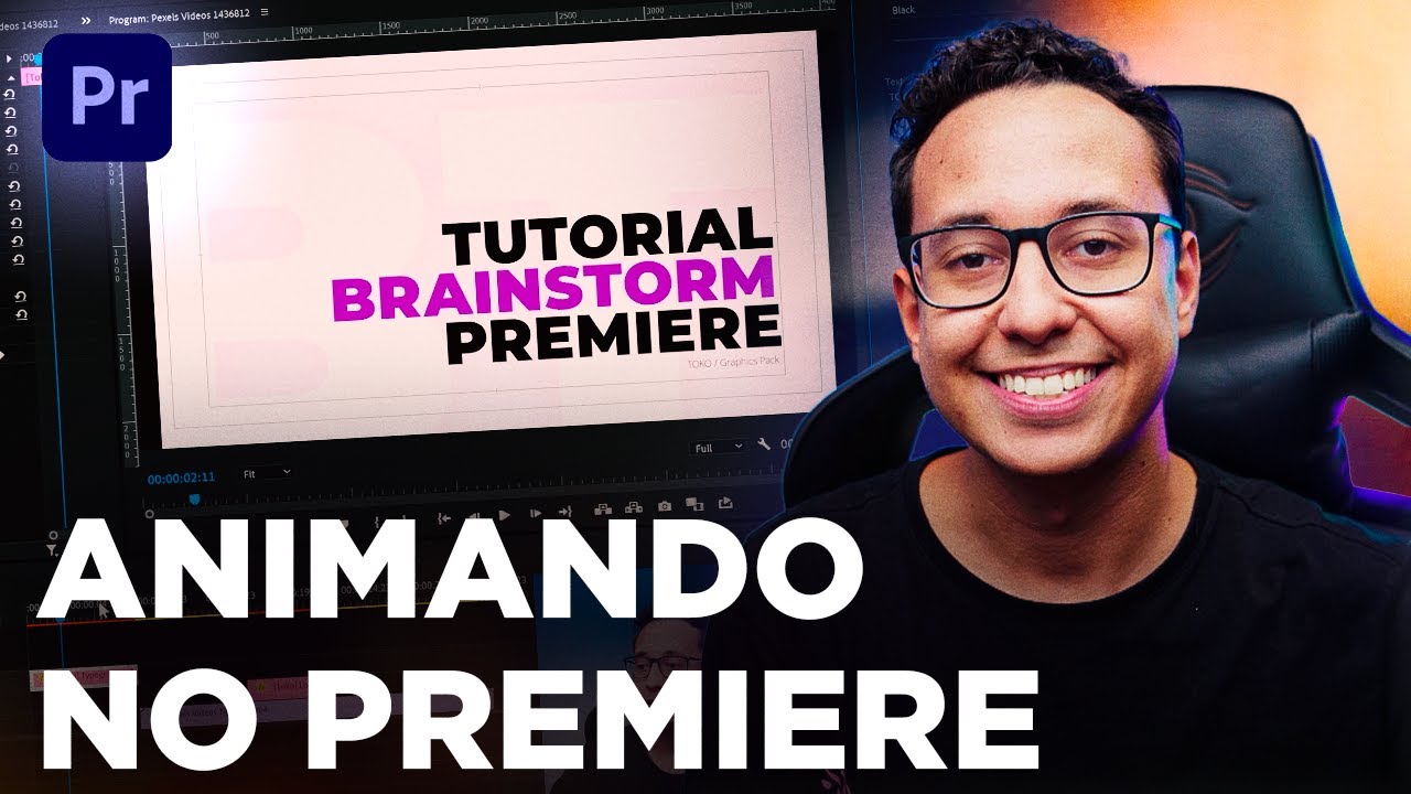 ANIMAÇÕES INCRÍVEIS no PREMIERE - Não precisa de After Effects!