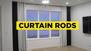 How to Hang Curtain Rods - DIY Project