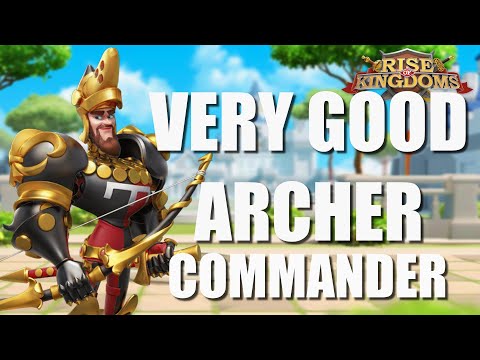 Edward of Woodstock commander spotlight v 2.0 is a very good archer commander in Rise of Kingdoms