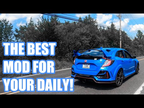 Civic Type R Valvetronic Designs Universal Muffler Install + Sound Clips