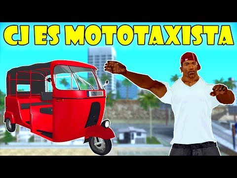 GTA San Andreas Loquendo - CJ es Mototaxista