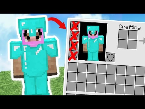 DOES FAKE DIAMOND ARMOR CHALLENGE REALLY WORK? Minecraft (SkyWars)