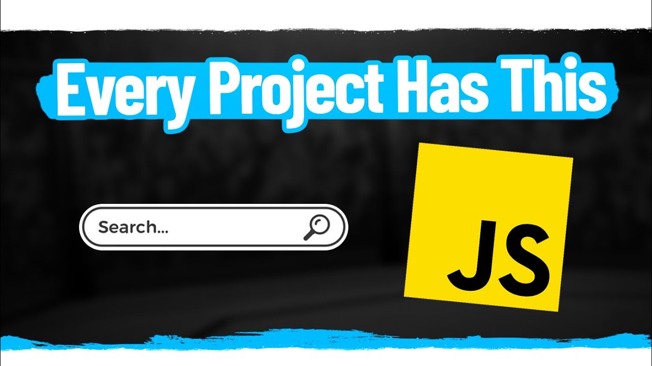 How To Create A Search Bar In JavaScript