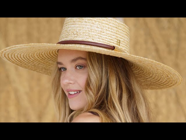 Vídeo relacionado con Generisch Sombrero de paja de verano para niños pequeños, sombrero de paja de ala ancha Floppy Beach Sun Cap Visor Hat, c, talla única
