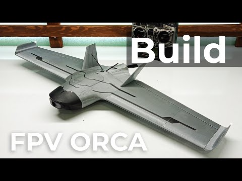 Craycle FPV ORCA | 3D Printed RC Plane - Build