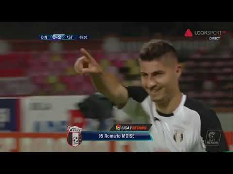 Romario Moise marcheaza pentru Astra, dupa o iesire gresita a lui Penedo
