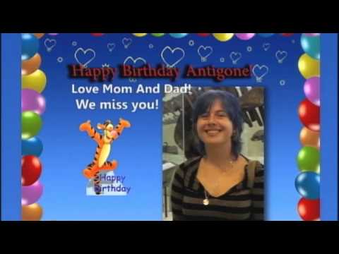 Happy Birthday Antigone!