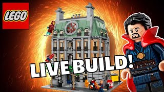 🔴 LEGO Marvel Sanctum Sanctorum Live Build! 76218 Dr. Strange