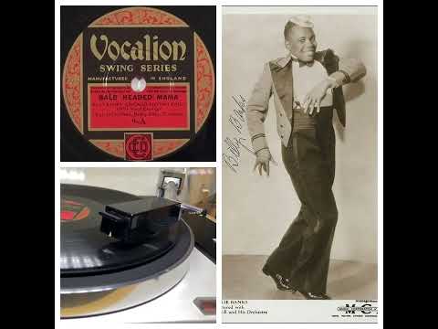 Billy Banks & The Chicago Rhythm Kings: Bald Headed Mama, 1932 (Vocalion Swing Series 9A, 1936)