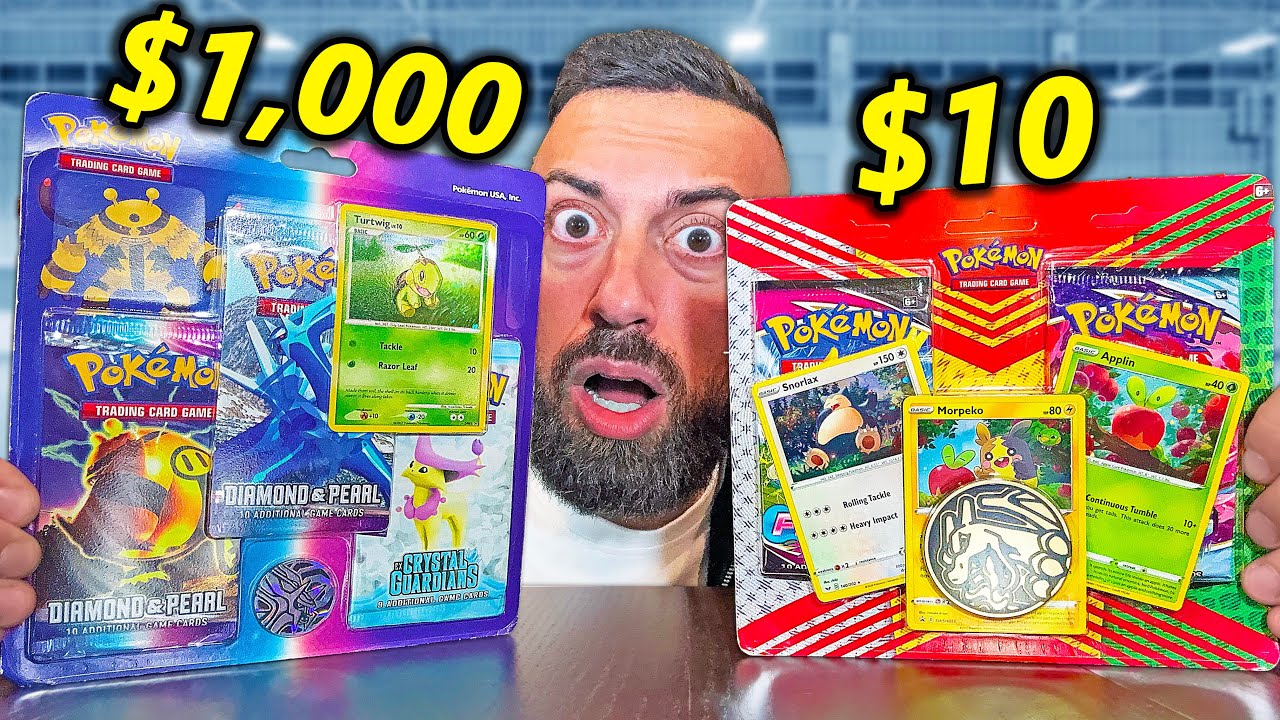 $10 Pokemon Pack Is Better Than a $1,000 Pack?