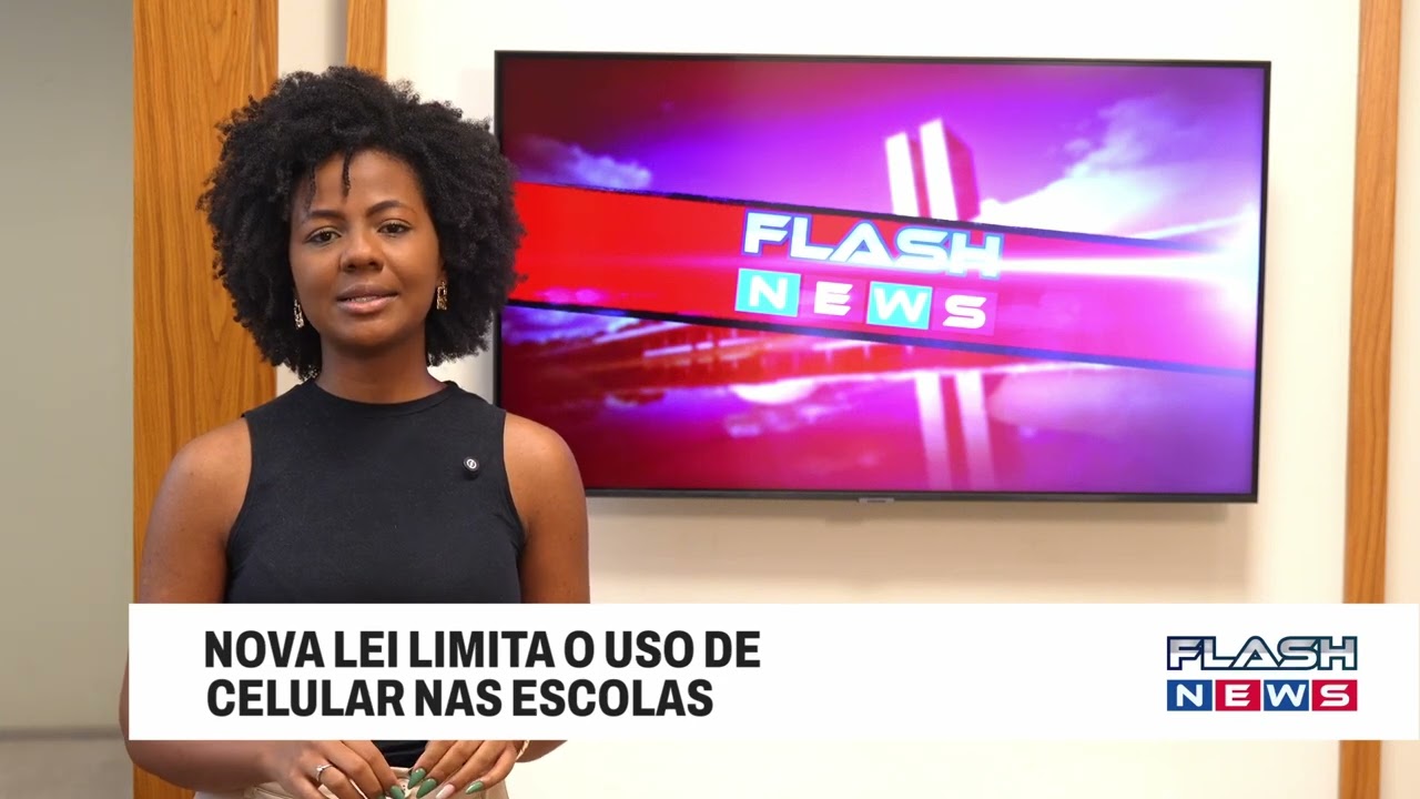 Nova lei limita o uso de celulares nas escolas! | #FlashNews