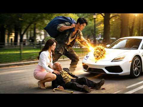 Obdachloser springt vor Auto, rettet Milliardär – er ist ein legendärer Heiler! Milliardärin-CEO kni