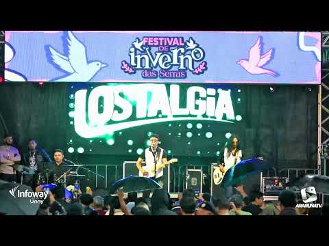 Banda Lostalgia ao vivo em Araruna no festival de Inverno 2025