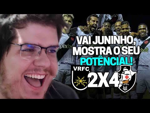 CASIMIRO REAGE: VOLTA REDONDA 2X4 VASCO PELO CARIOCÃO 2022 | Cortes do Casimito