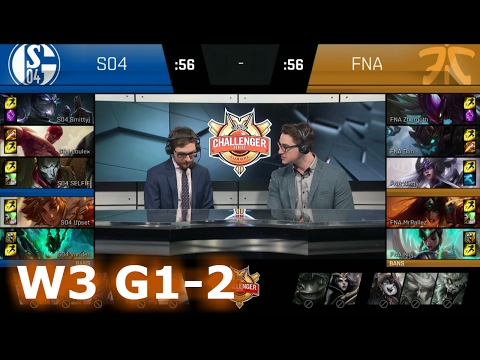 Fnatic Academy vs FC Schalke 04 | Game 2 S7 EUCS Spring 2017 Week 3 | FNA vs S04 G2