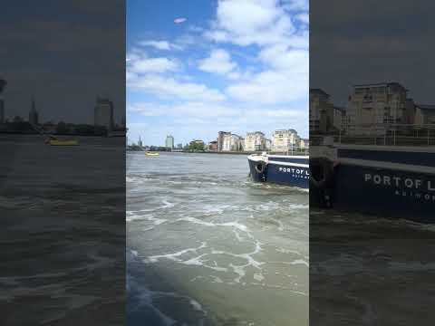 Thumbnail for Viking Sky approach, Greenwich London UK on the Thames