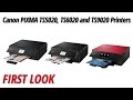 First Look Canon PIXMA TS5020 TS6020 And TS9020 Wireless All In One Printers