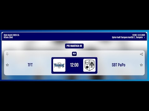 P15 Haastaja SS TFT - SBT PaPo