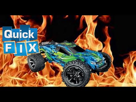 Traxxas Ruster 4x4 VXL Overheating Fix How to Install ESC Fan Traxxas Slash 4x4 VXL, Rustler 4x4 VXL