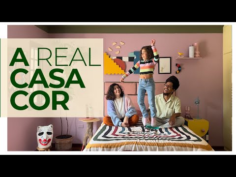 THE TRUE COLOR HOUSE! LOOK AT HOW THEY USED COLORS IN AN ARTISTIC AND UNUSUAL WAY IN THE DECORATION